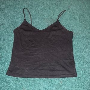 Black V Neck tank top